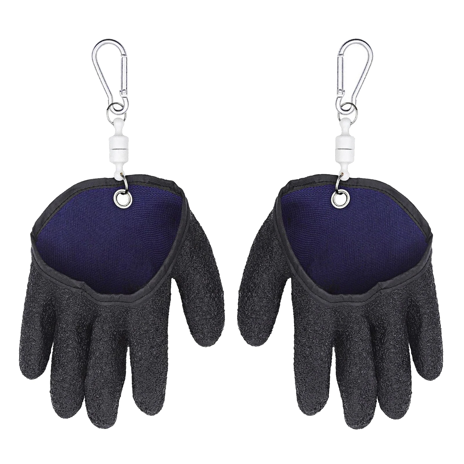 Fisherman Professional Left/ Right Hand Fishing Glove, with Magnet Hooks Release for Winter
