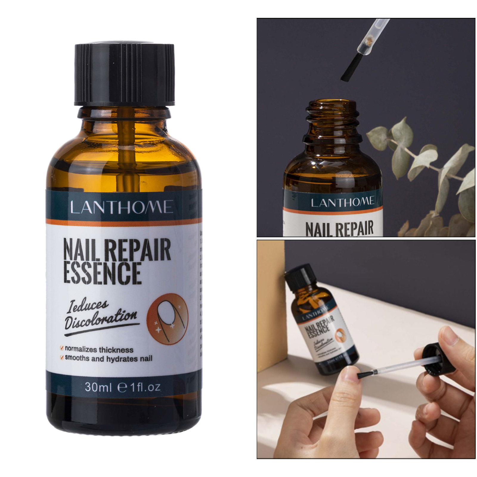 Natural Nail Treatment 30ml Nourish Nail Art Care for Dry Cracked Cuticle