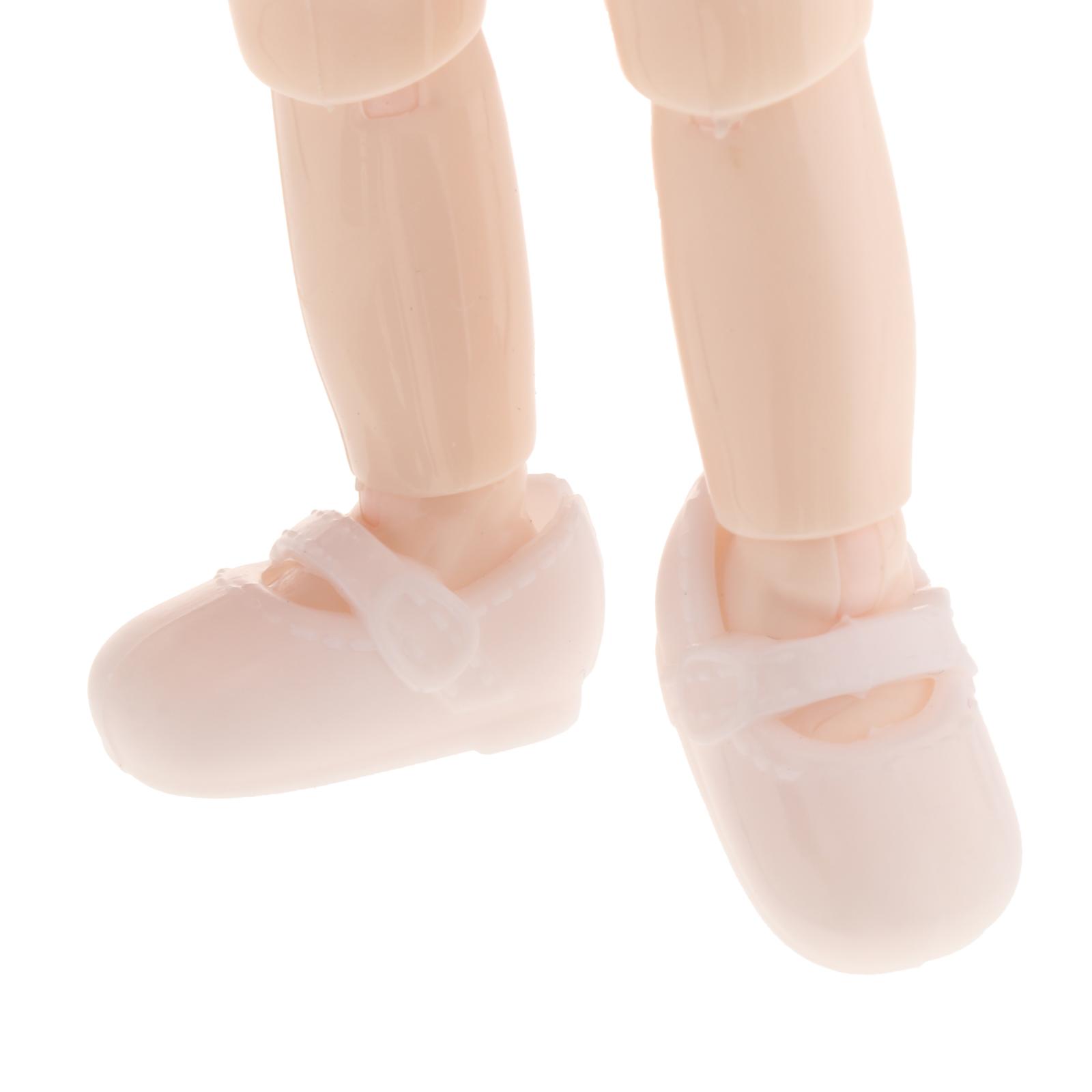 Cute 16cm 1/12 Dolls Baby Naked Girl Fashionable Toy Moveable Jointed Dolls Girl Dolls  For Girls 