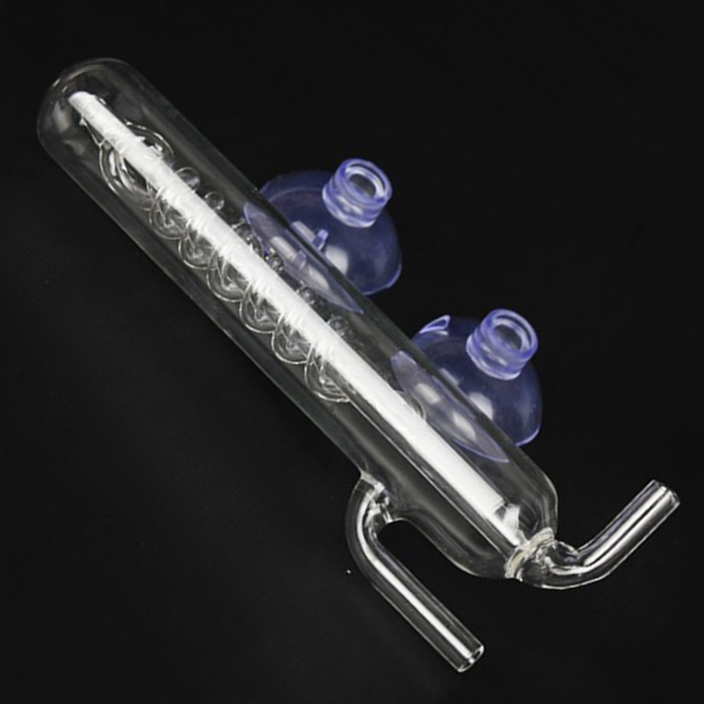 CO2 Drop Glass Checker Aquarium Fish Tank Carbon Dioxide PH Checker Monitor Cylinder Concentration Detector