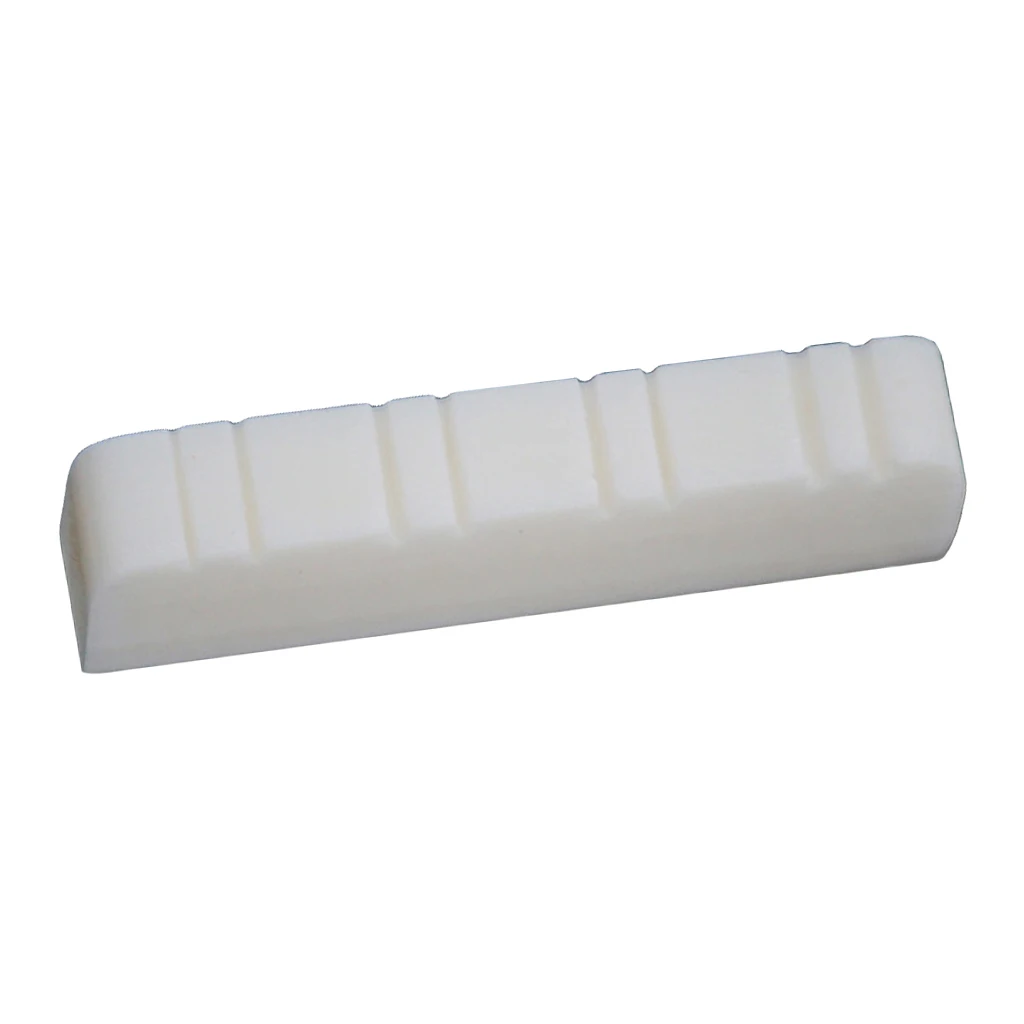 White Bone Mandolin Bridge Nut for DIY Mandolin Parts Accessories 28x5x7mm