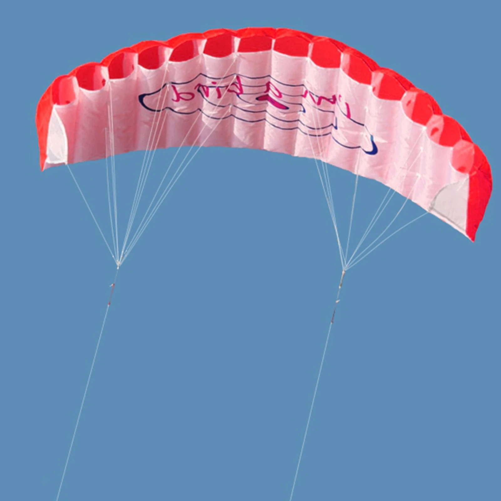 Surfing Power Kite 1.4m Kitesurfing Kiteboarding Sports Stunt 2-Line Stunt Parafoil Kite Wing Parachute with 30 meters lines