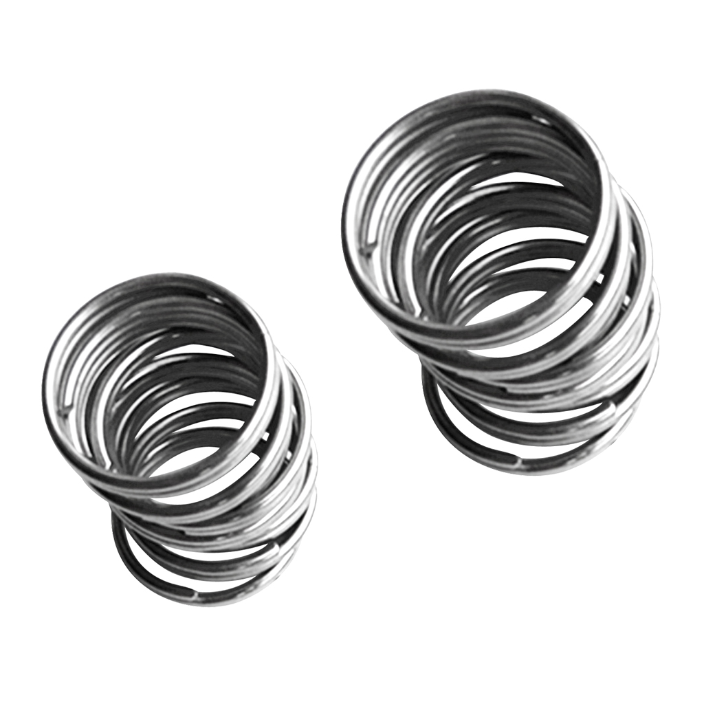 10 Pieces Scuba Diving Stainless Steel Split  for Attaching The Equipment