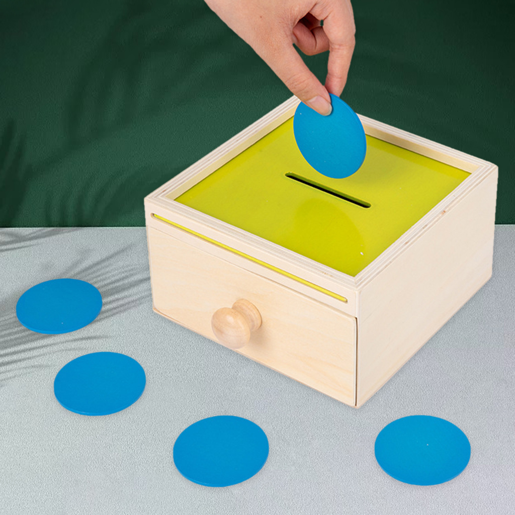 Object Permanence Box Montessori Family Educational Training Material