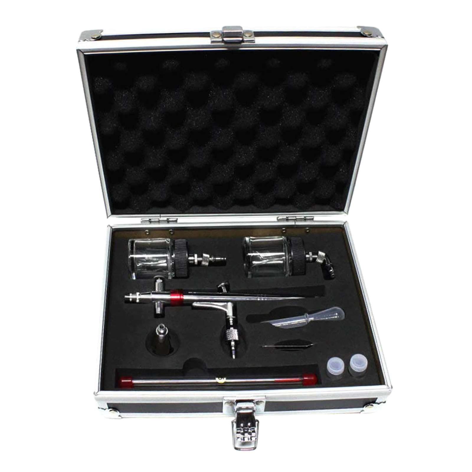 TJ-468K Pro Airbrush Set Needles Fluid Tips Gravity Feed Airbrush Hobby Art