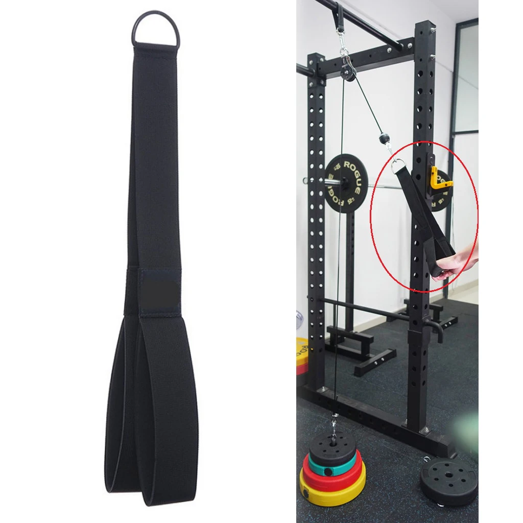 Tricep Rope Pull Down System, Fitness DIY Tricep Press Down Strap