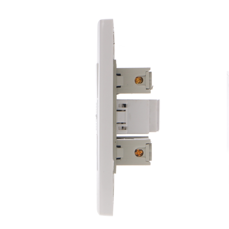Adaptador de Tomada de Energia Parede Dupla Italiano - Chile Plug Portas Usb Painel 5v 1a P15d 16a 3 P15d 16a parede dupla italiano chile plug