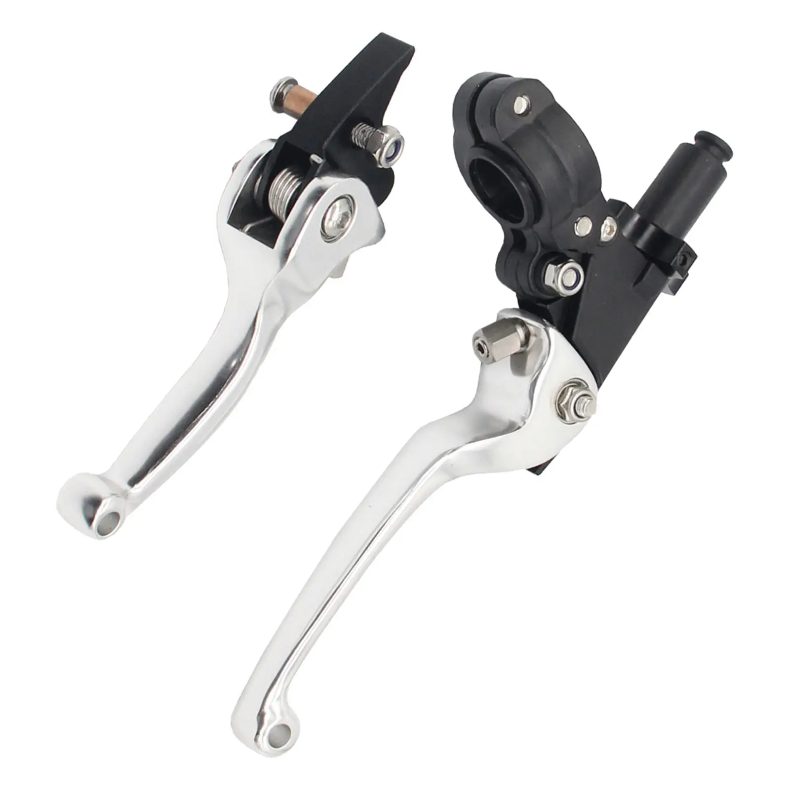Clutch Brake Lever Left & Right Set Front Folding Universal Fits for 22mm 7/8 inch Handlebar Spare Parts 110Cc 125Cc 140Cc