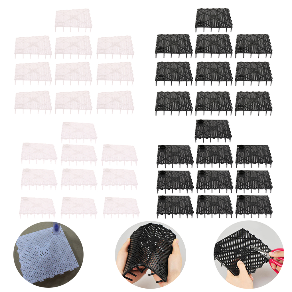 10 Count Aquarium   Tank Filter Undergravel Sand Combination  Board