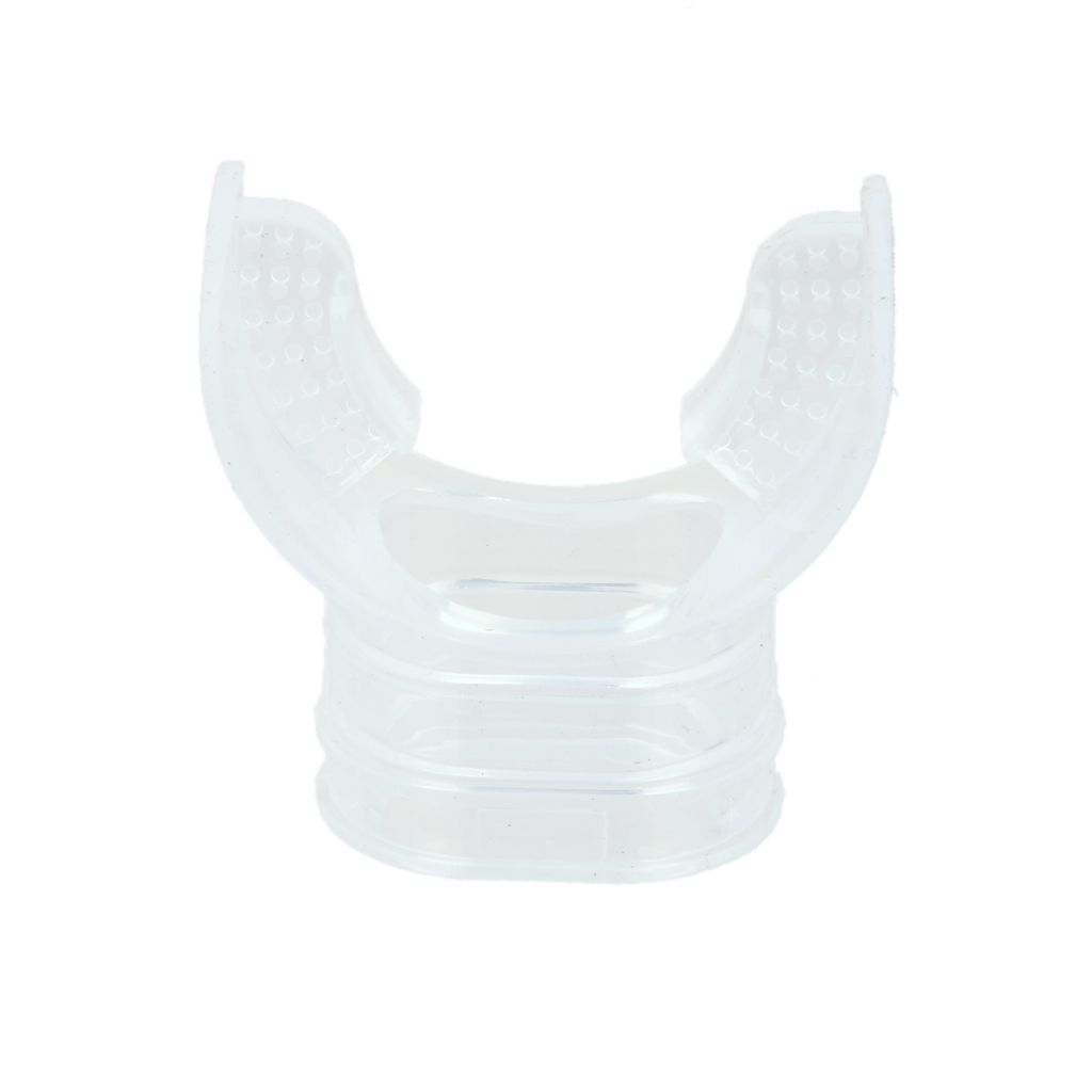 Transparent Silicone Snorkel Mouthpiece Replacement Scuba Regulator Comfort Fit Mouth Piece for Diving Scuba Snorkel