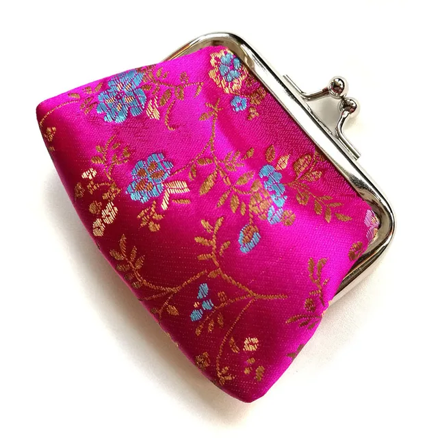 Silky Touch Hand Paint-Flower Smooth Fastener MINI Wallet - Shop  pochette-project Wallets - Pinkoi