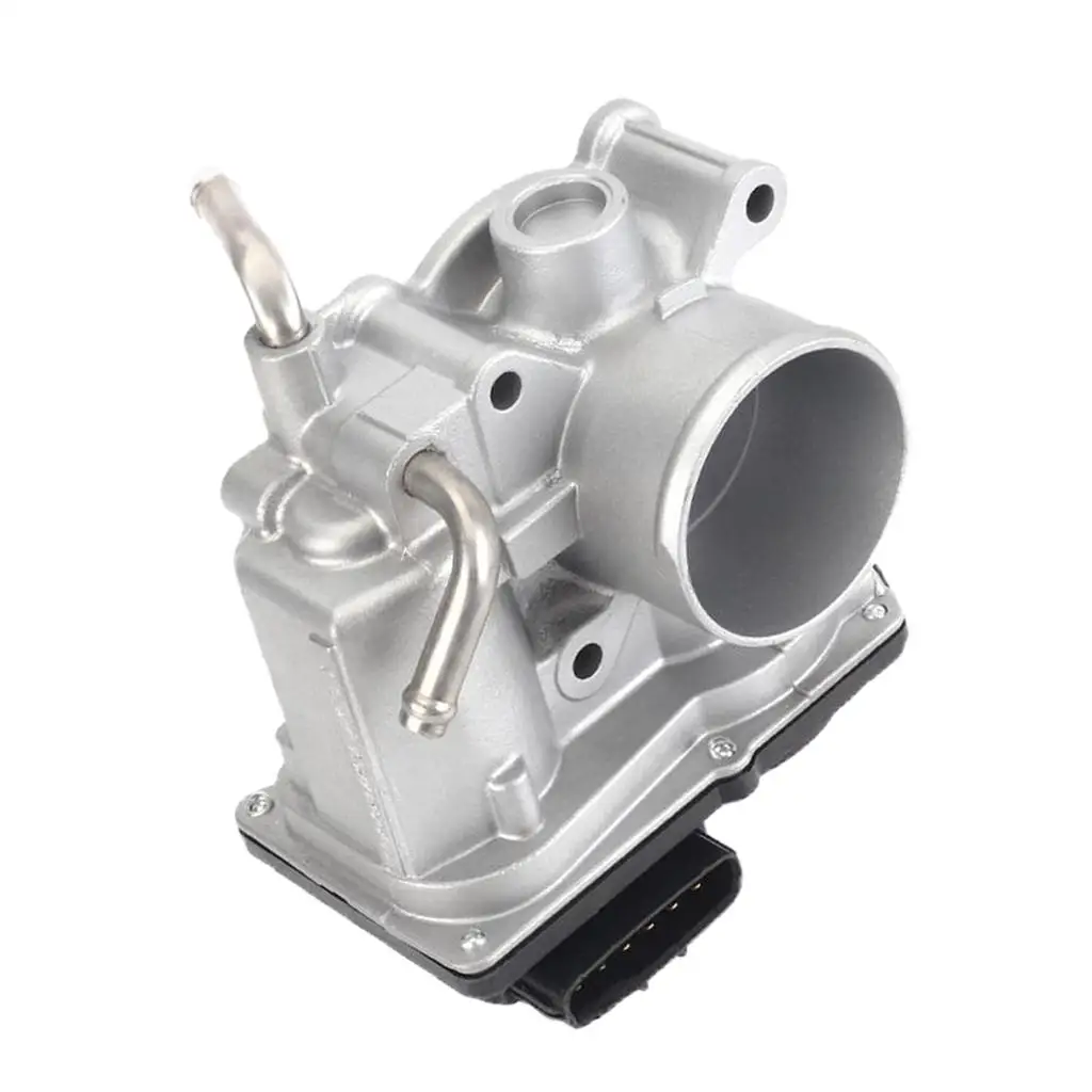 22030-21030 Throttle Body Iron Silver Replaces for Toyota Yaris 1.5L 2007-2012 22030-0M010 Standard Professional Auto Parts