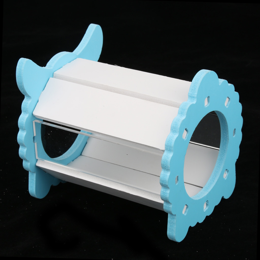DIY Small Pet House Hamster Wheel Toys Pets Roller Tunnel Hideout Cage Toy