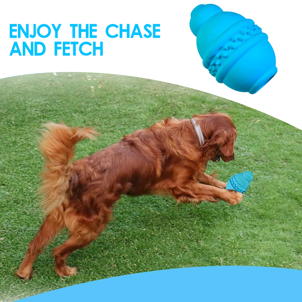 Dog Toys Supplies Gourd-Shaped Dogs Chew Molar Stick with Teeth Cleaning Function, Durable Tough Rubber