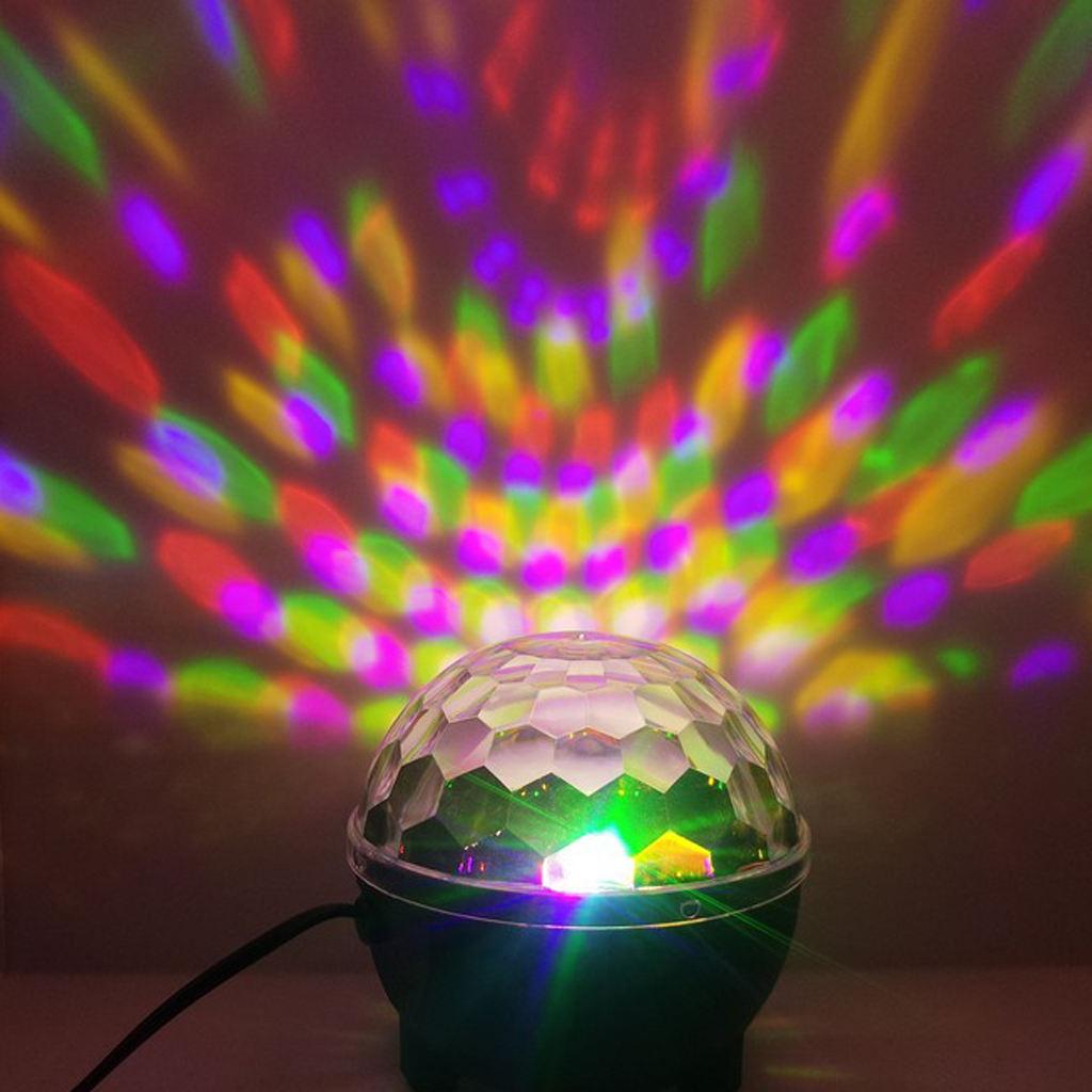 Disco Party Lights Strobe Led DJ Ball Sound Activated Bulb Dance Lamp EUR