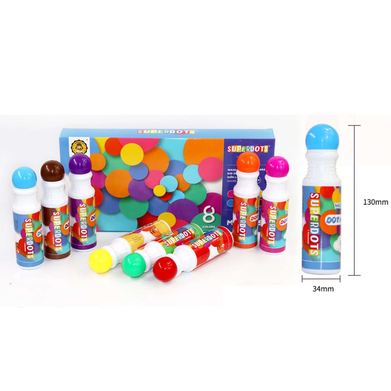 Bingo Dauber Details about   Large Bingo Dabbers Dot Marker Sets/  Kids Paint Stamps 