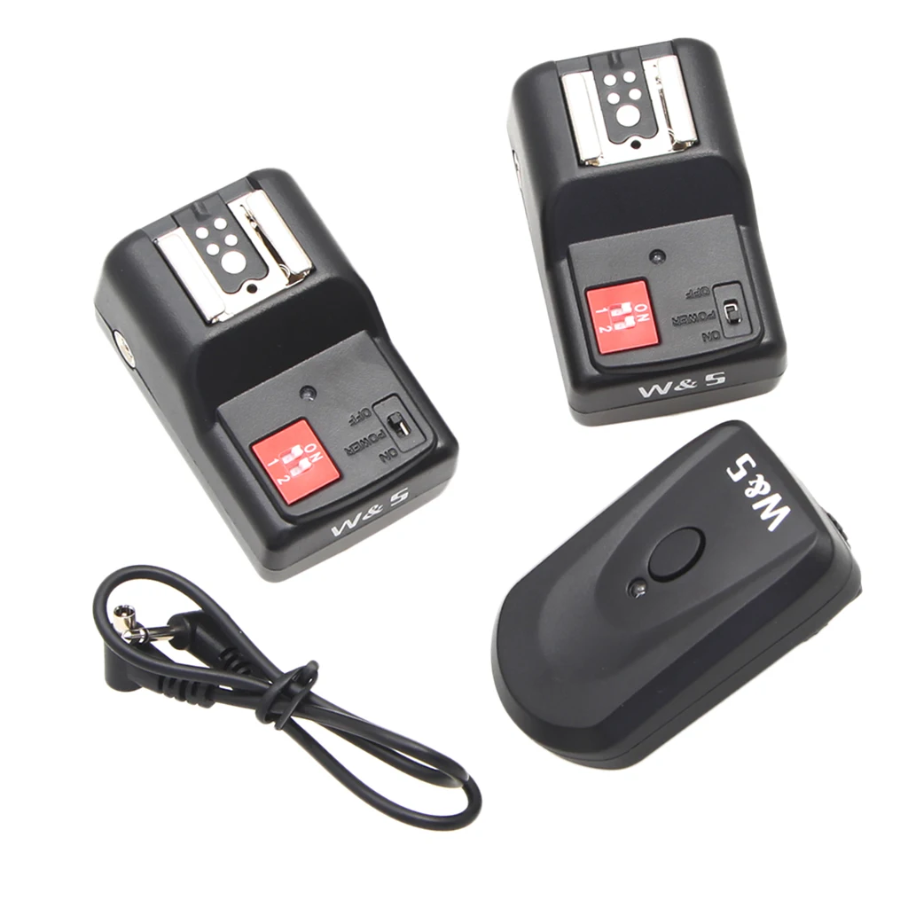 PT 04GY 4CH Radio Remote Trigger For Camera Trigger + 2 Receivers For 