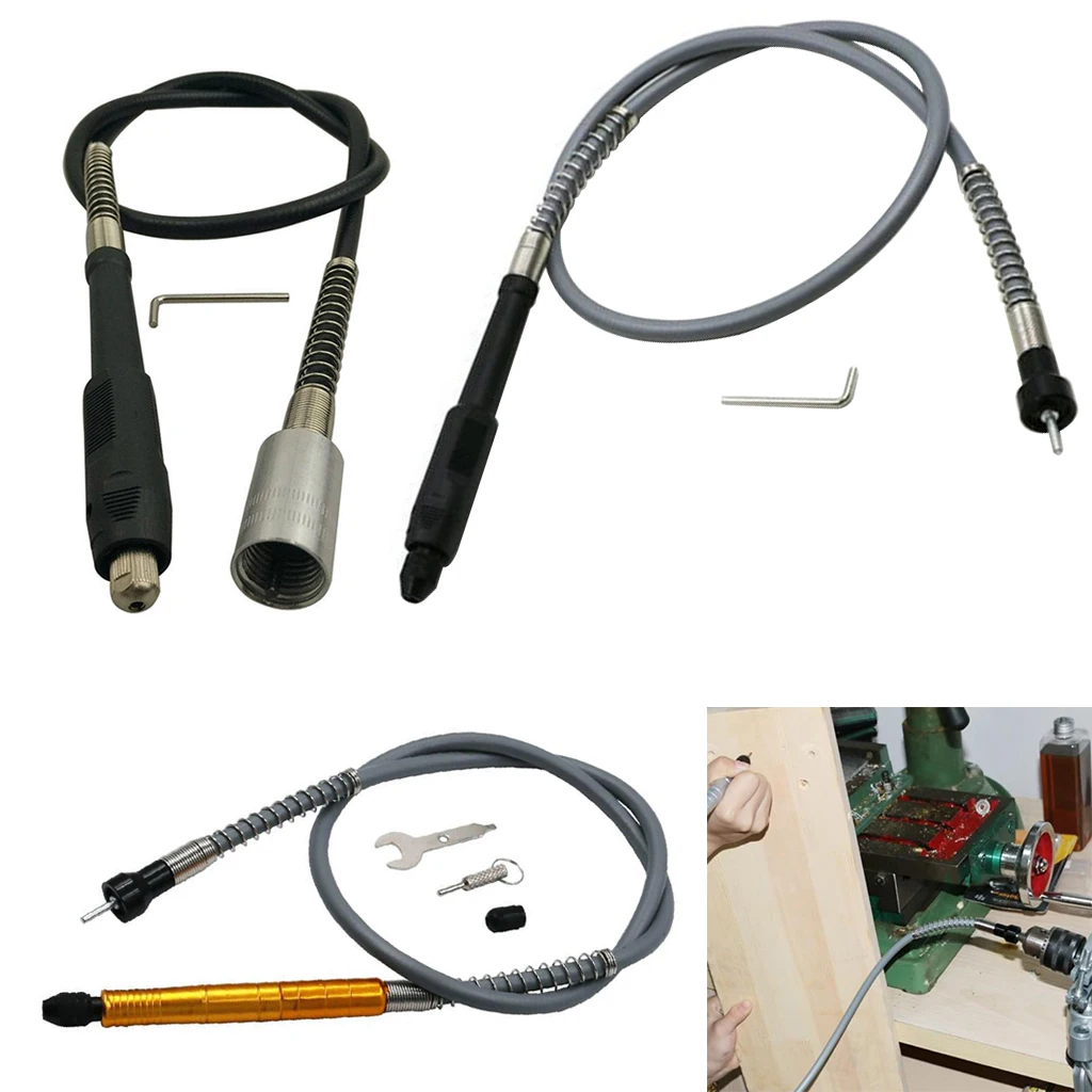 Multi-Purpose Flexible Shaft for Engraver Grinder Detail Metal Engraving Wood Carving Attachment Machine Tools