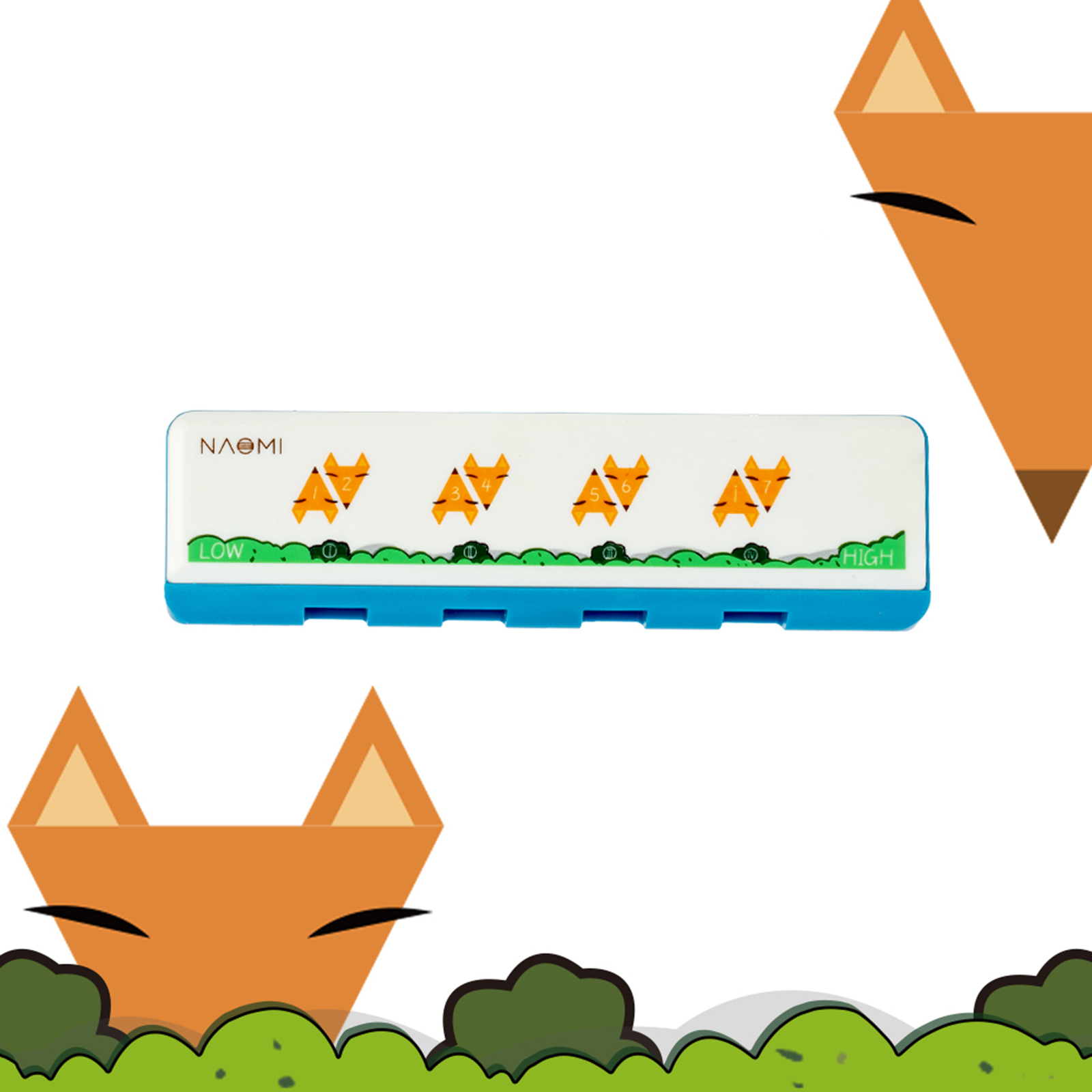 Harmonica for Kids Toddlers and Adults Musical Instrument Toys Beginners with 4 Holes and 8 Notes Key of C Mouth Organ