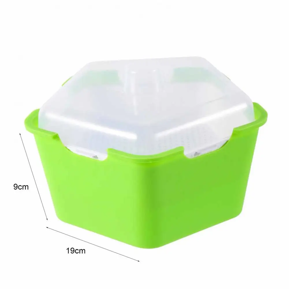 extra large plant pots Useful Sprouter Tray Lightweight Peat Pot Eco-friendly BPA Free Wheat Grass Cat Grass Nursery Growing Germination Kit large ceramic plant pots