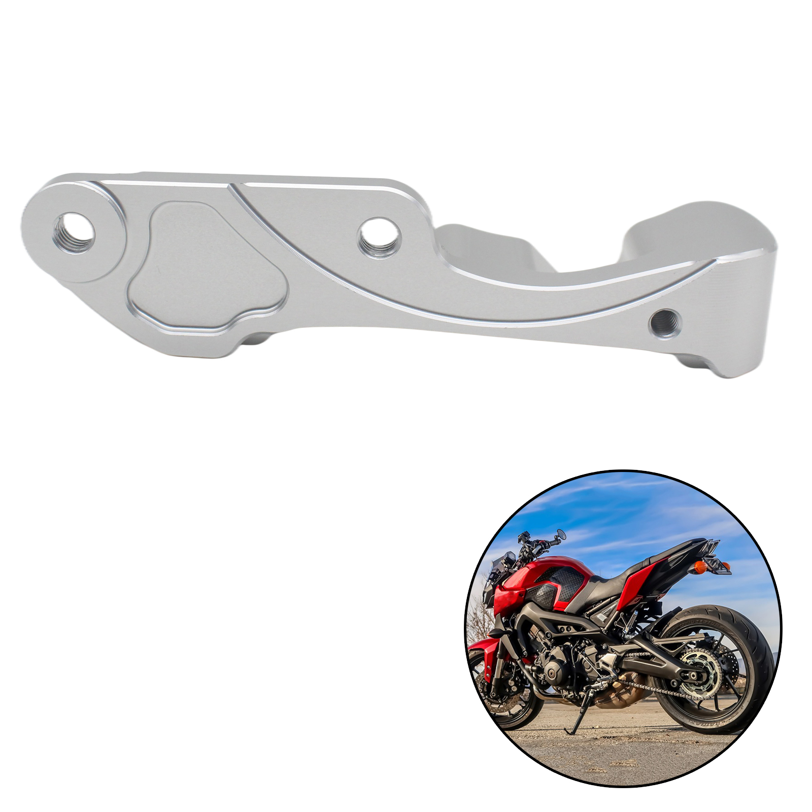 Brake Disc Adaptor Bracket Adjustable caliper Adapter Brake Bracket Adapter for Vespa GTS 300 GTS300 Scooter