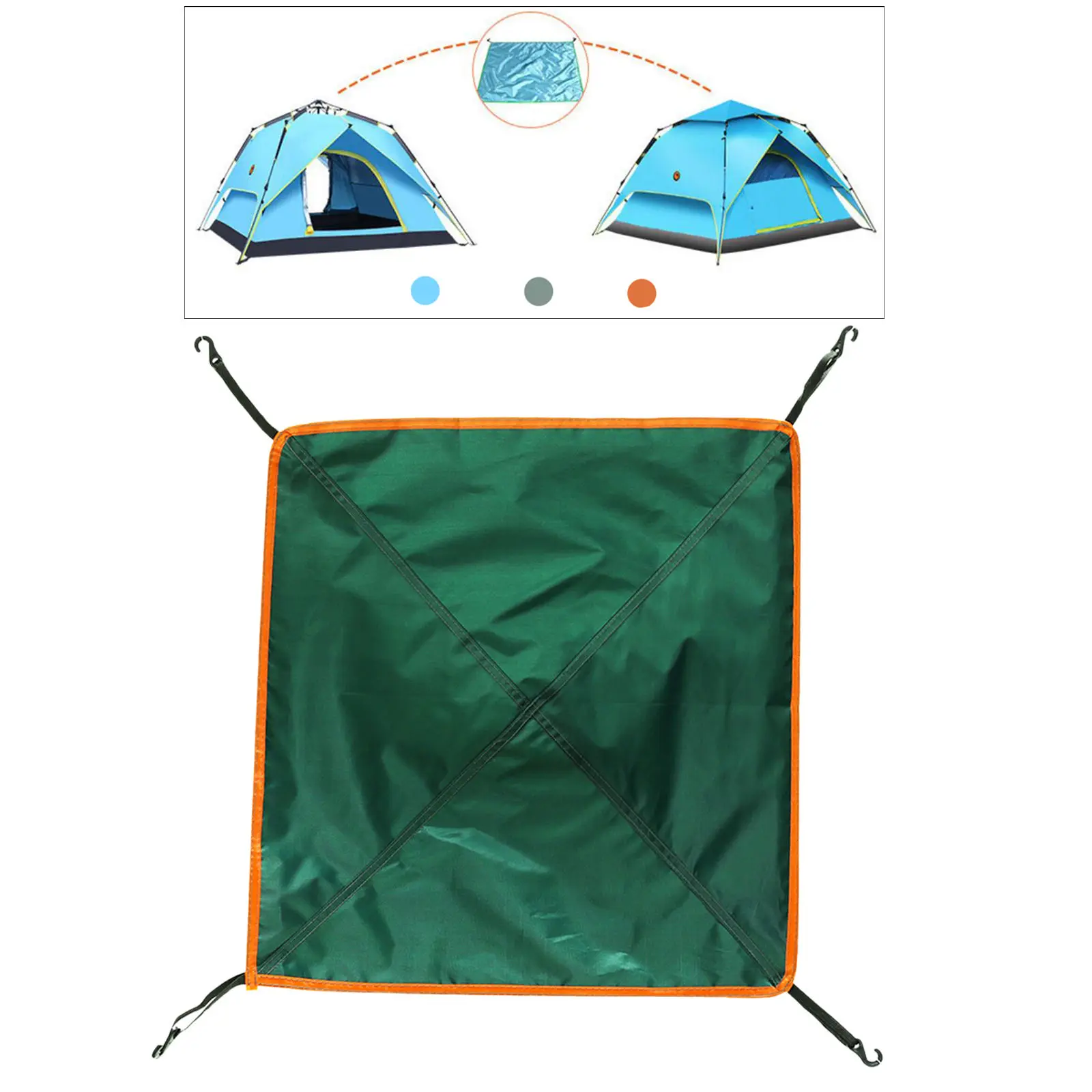 Awning Waterproof Tarp Tent Shade Ultralight Garden Canopy Sunshade Outdoor Camping Hammock Rain Fly Beach Sun Shelter