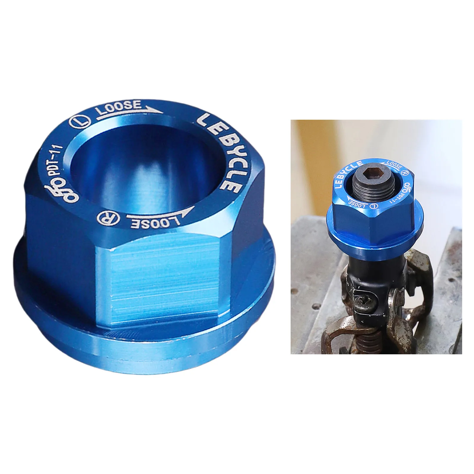 Bike tool for for Shimano All 10-teeth M520 M820 R7000 EH500 pedal shaft removal maintenance installation tool