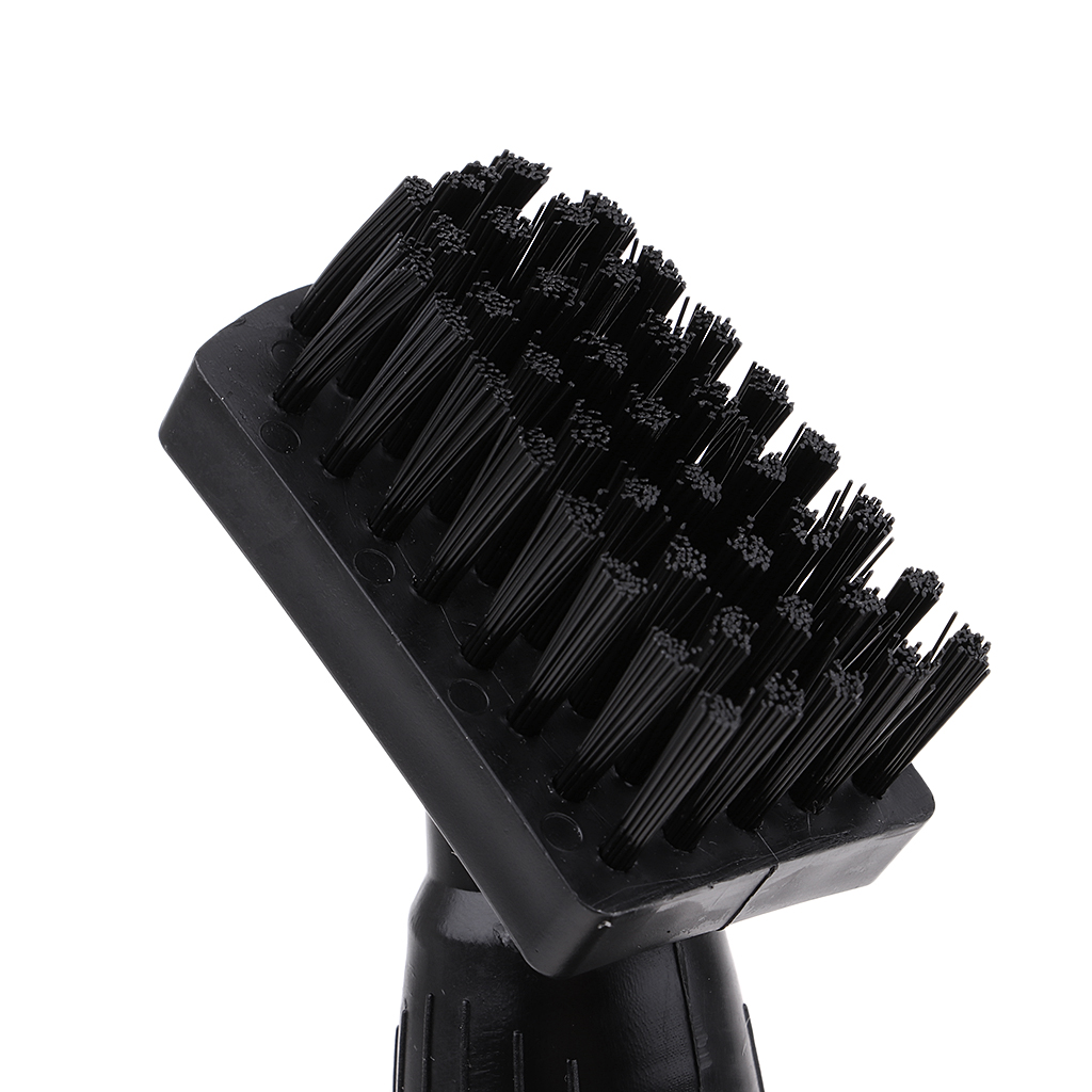 Protable Golf Club Groove Brush Plastic Cleaning Brush Golf Cleaner With Water Bottle Self-Contained Water Brush - Black Ball