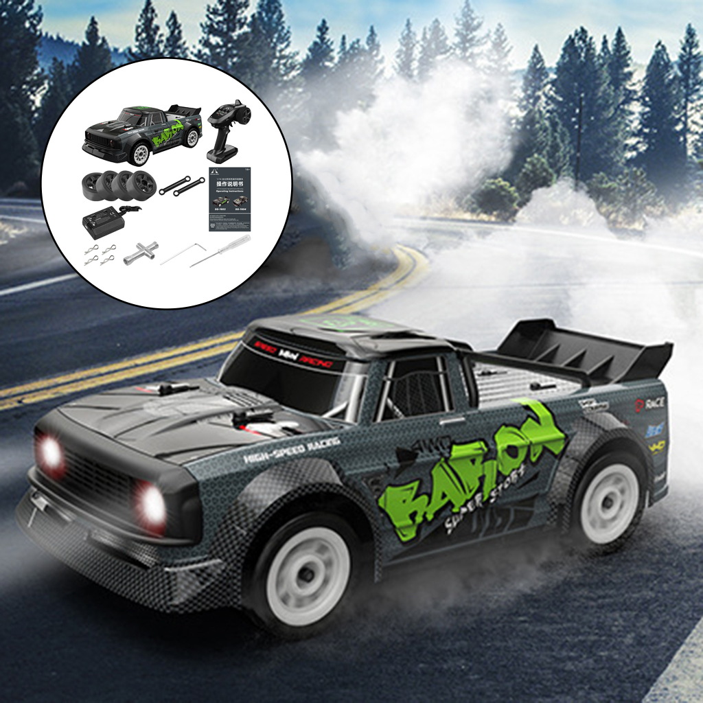 1:16 Remote Control High Speed 4WD  Car 50KM/H 4WD Kids RC Brushless Rally Car Vehicle Model With Gyro 20mins Play