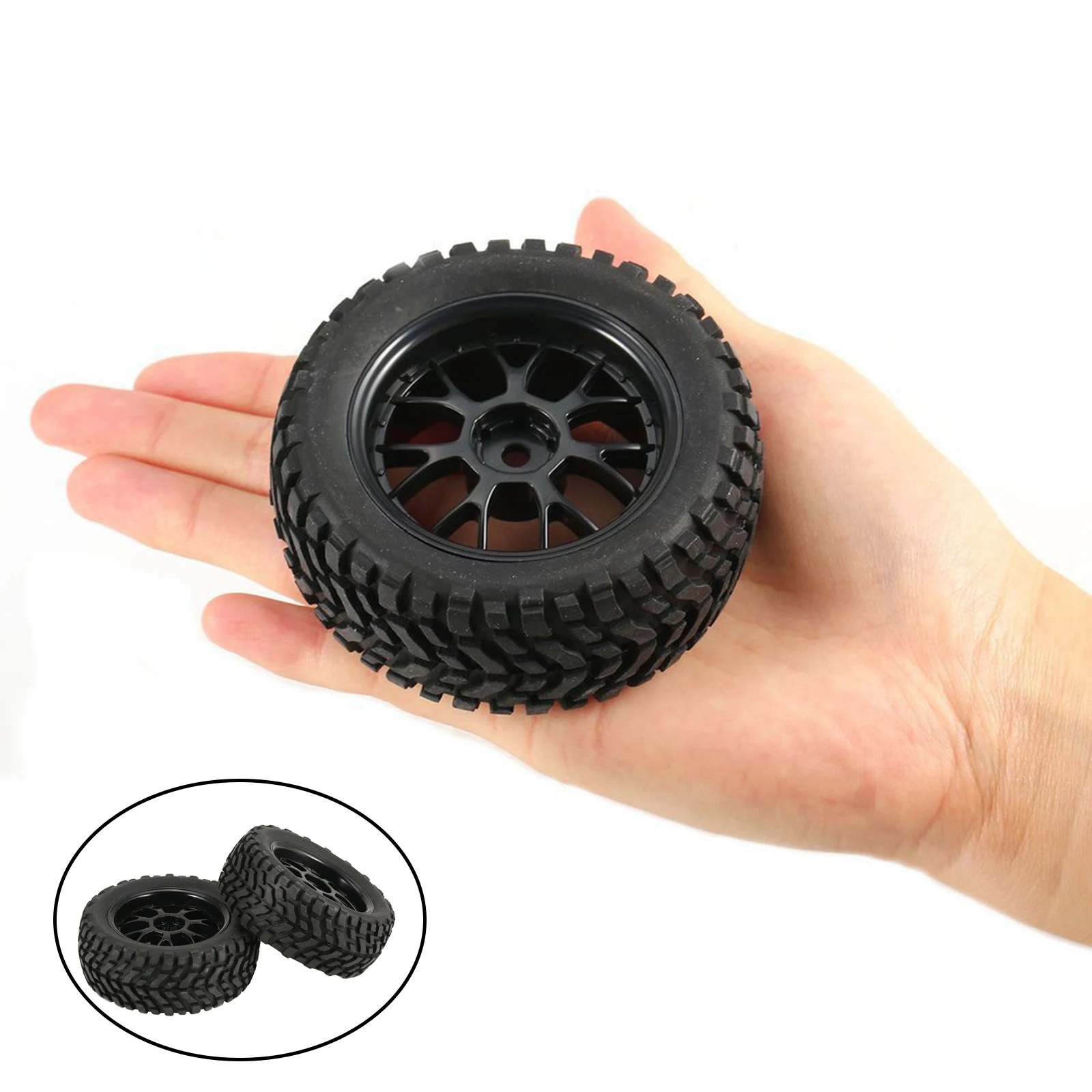 RC Tires for Wltoys 144001 124018 RC Model Car Accs Replace Parts Spare Parts