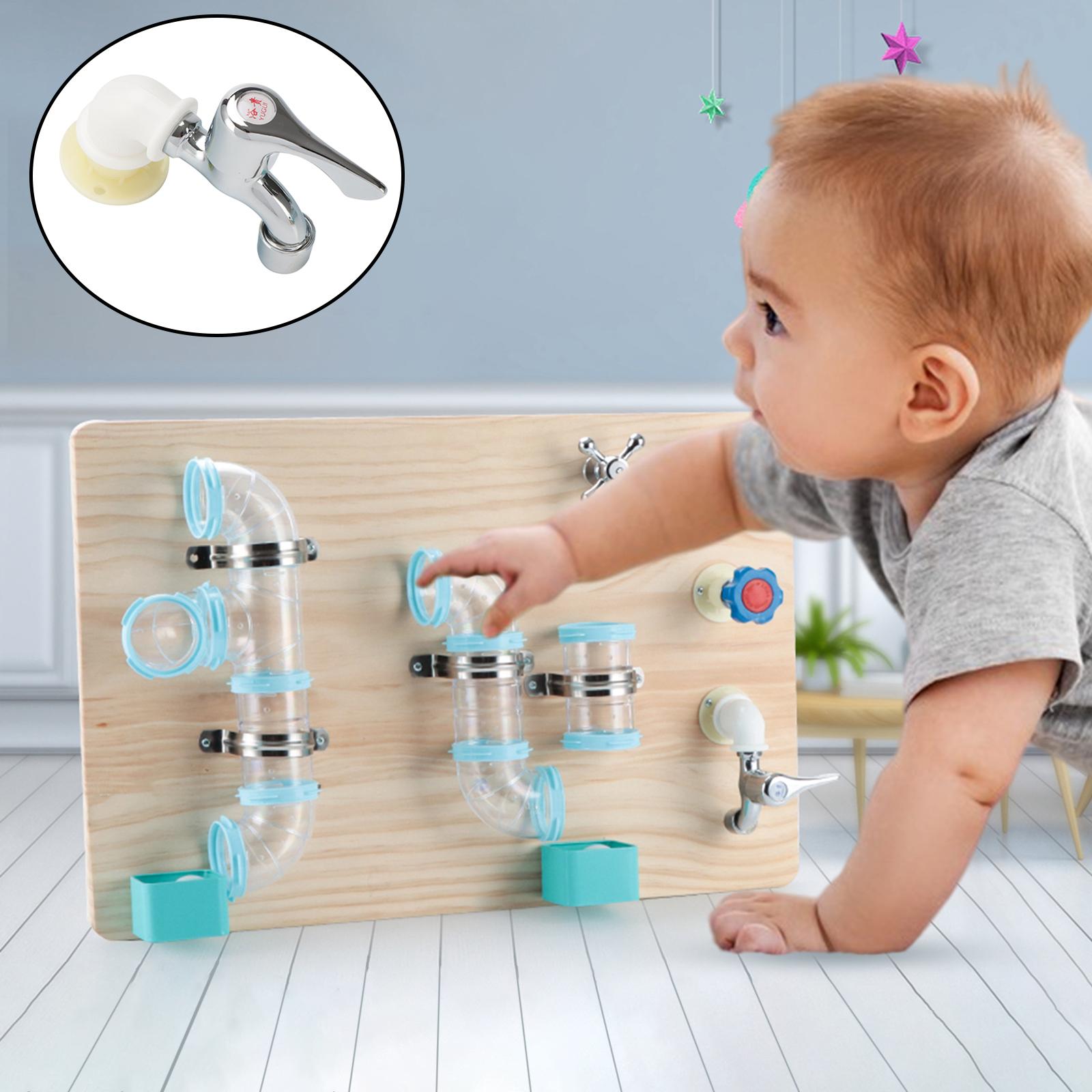 DIY Busy Board Accessories Toy Basic Skills Early Education Pretend Play Learning for Kids Holiday Gift