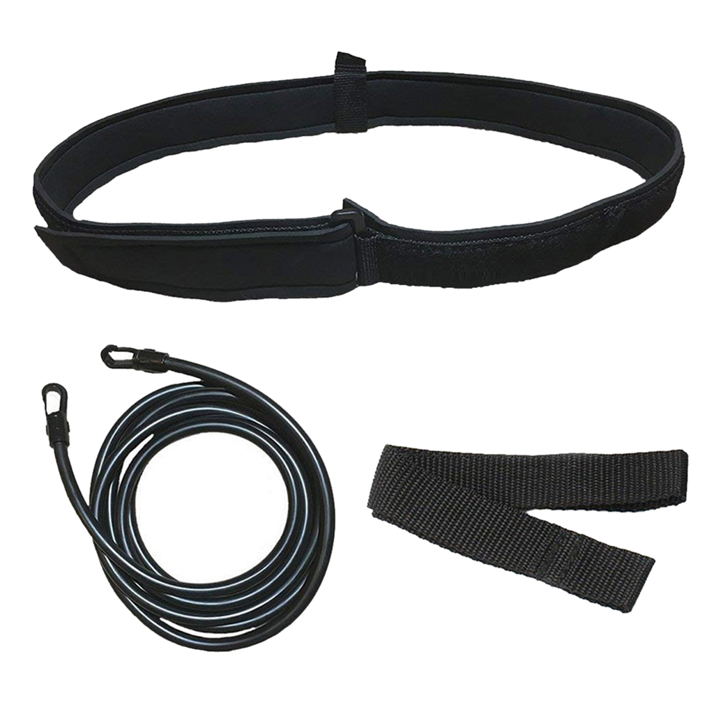 Swimming Training Belt Aids Resistance Cord Leash Pool Practicing Gear Equipment