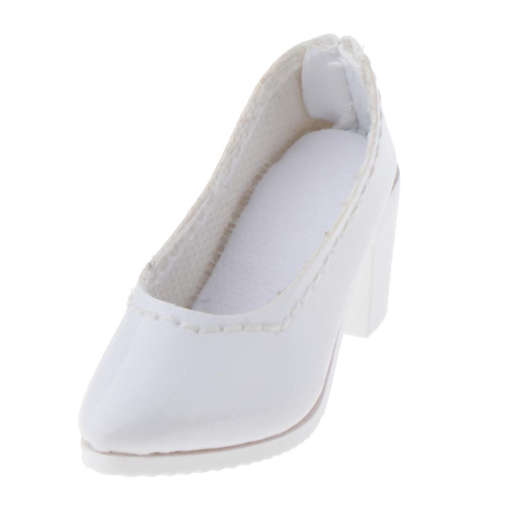 Custom 1/6 High Heel Shoes Accessories ABS Fits for 12inch Female Doll