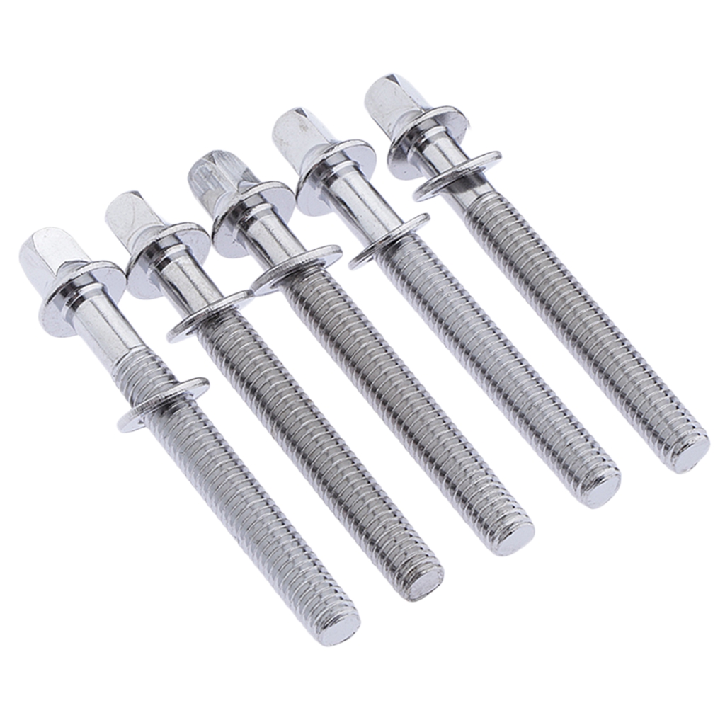 5x NEW 45/55/65/75mm Drum Tension Rods for Tom Snare Drum Build Accessories