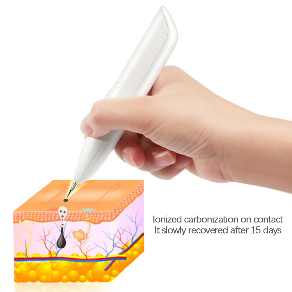 Skin Tag Remover Pen Pro Pen Facial Skin Care Accessories 3 Speed Adjustment Electric for Mole Age Spots Acne Home Usage