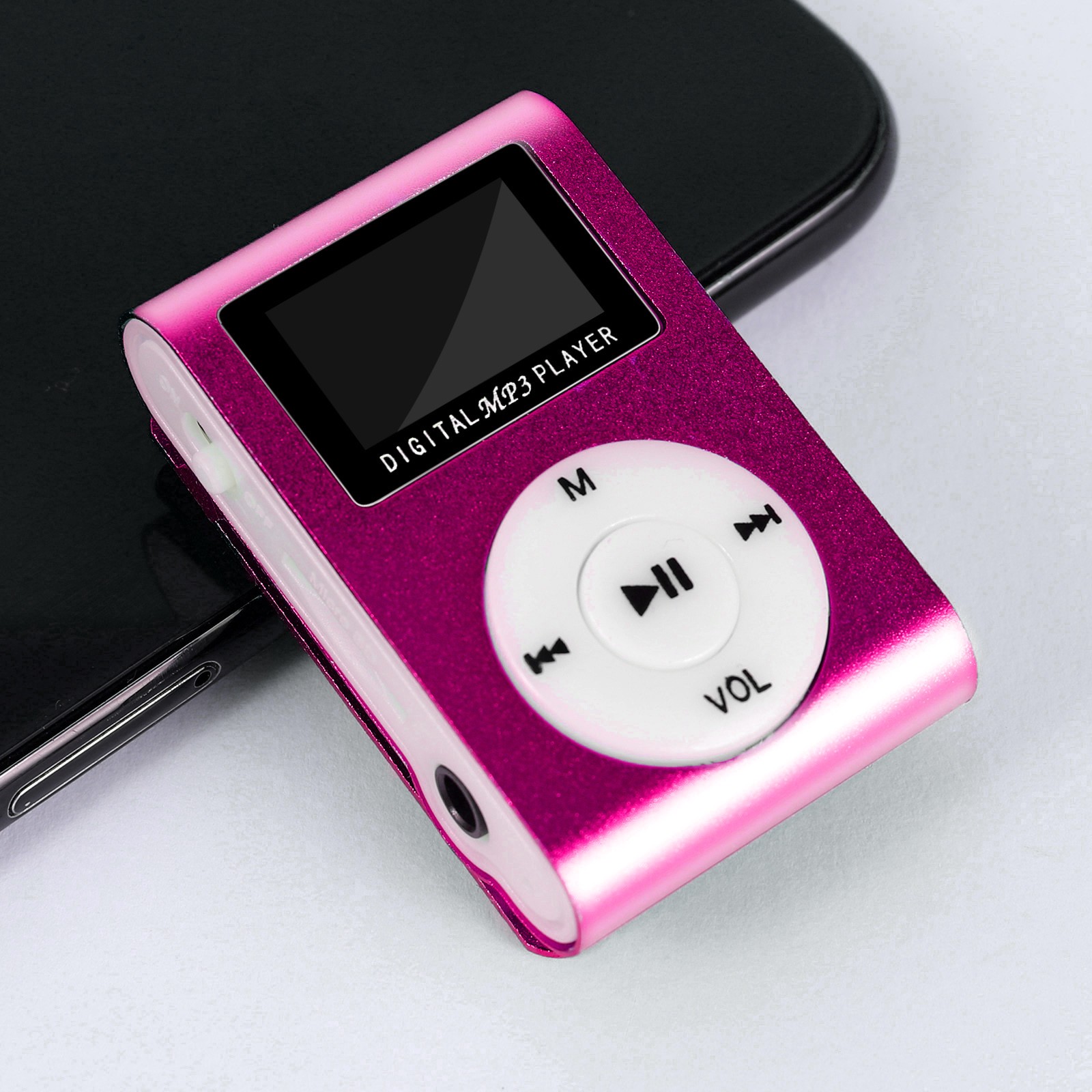 Title 16, Mini MP3 Player USB Clip Portable MP3 Music Pla...