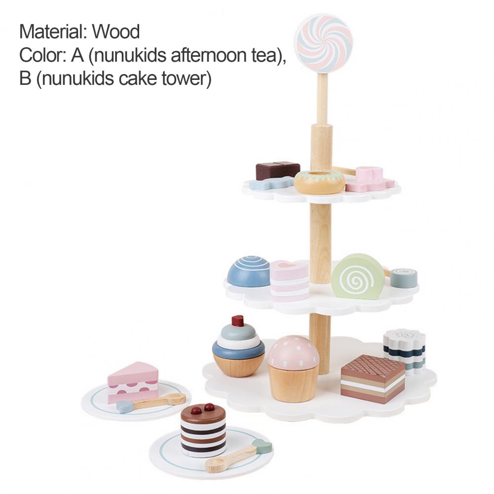 Bloco de Construção do Suporte do Queque Bloco de Construção para Aprender Chá da Tarde Adorável Brinquedo Leve Cultivado Acessórios 8 Bloco de construção do suporte do queque