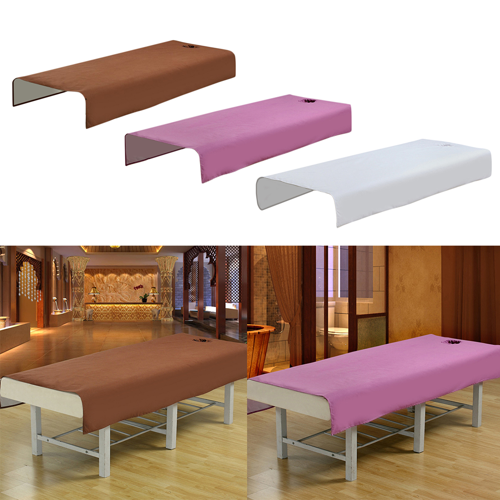 Beauty Massage SPA Treatment Bed Table Cover Sheet with Breath Hole Beauty Bed Sheet Cover Spa Bed Covers Massage Cover Sheet