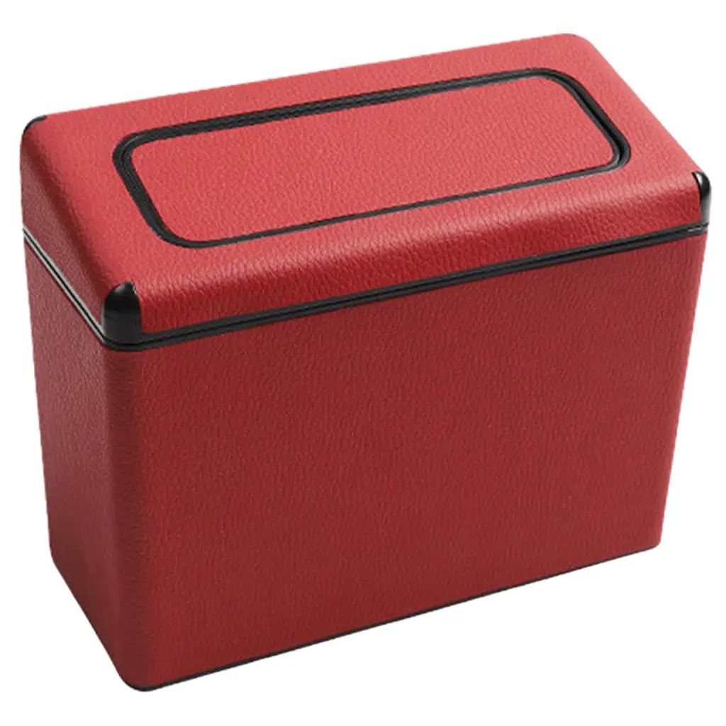 Car Trash Can with Lid Large Capacity Automobiles Storage Bag for Organization