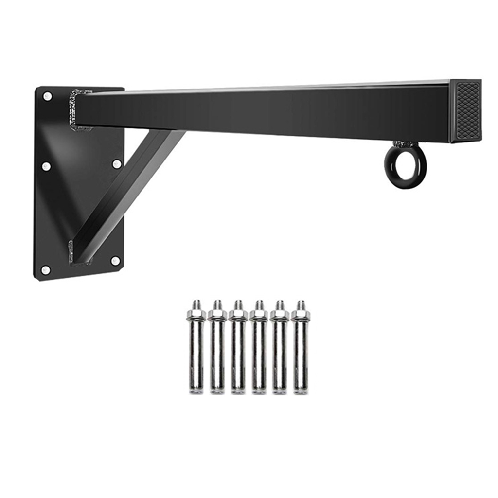Wall Mount Punch Bag Bracket Heavy Bag Hanger Speed Boxing Bag Stands Ceiling Hook Rack Gym Home Exercise Fitness