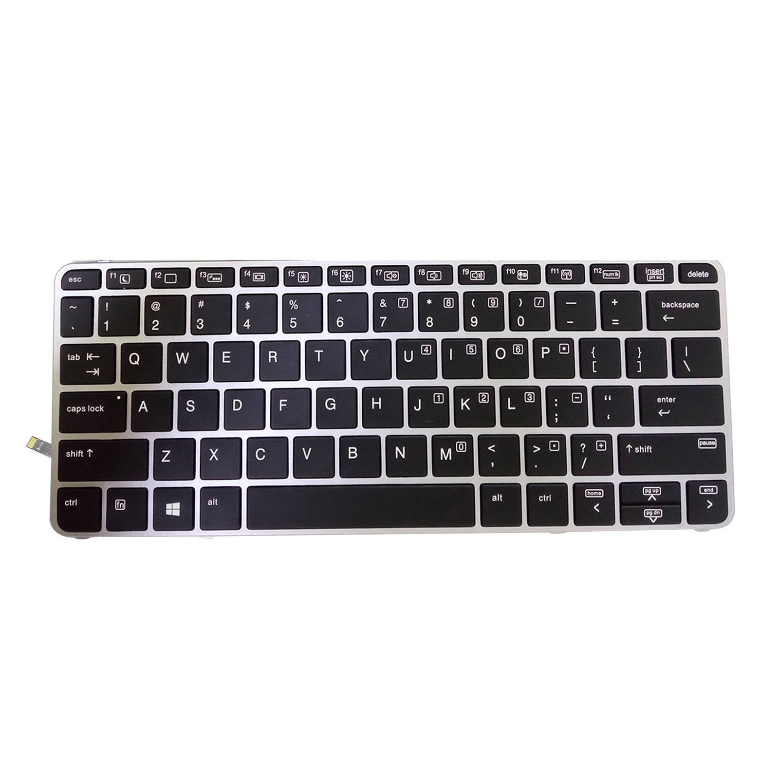 Laptop US Layout Keyboard W/ Backlit Replace for HP Elitebook 725 G3 820 G4 Tablets 725 G4 Components