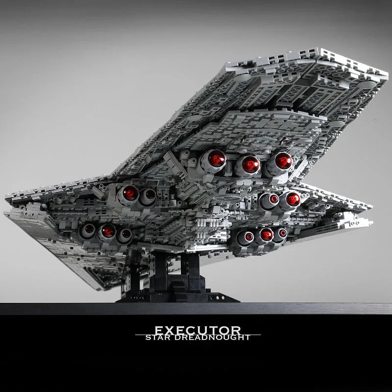 Building Blocks Sets Star Wars MOC Executor Star Dreadnought Ship Toys for Kids 