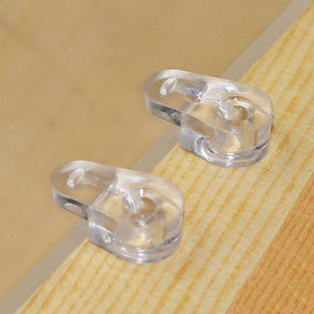 100pcs High Quality Fixing Protecting Glass Clips Plastic Retainers Screen Panel Clips