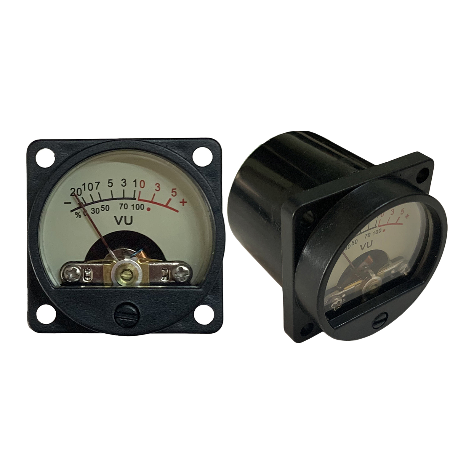 2x Analog VU Meter Panel Kit DB Decibel Level Tester Warm Backlight Recording Amplifier CQ-39W