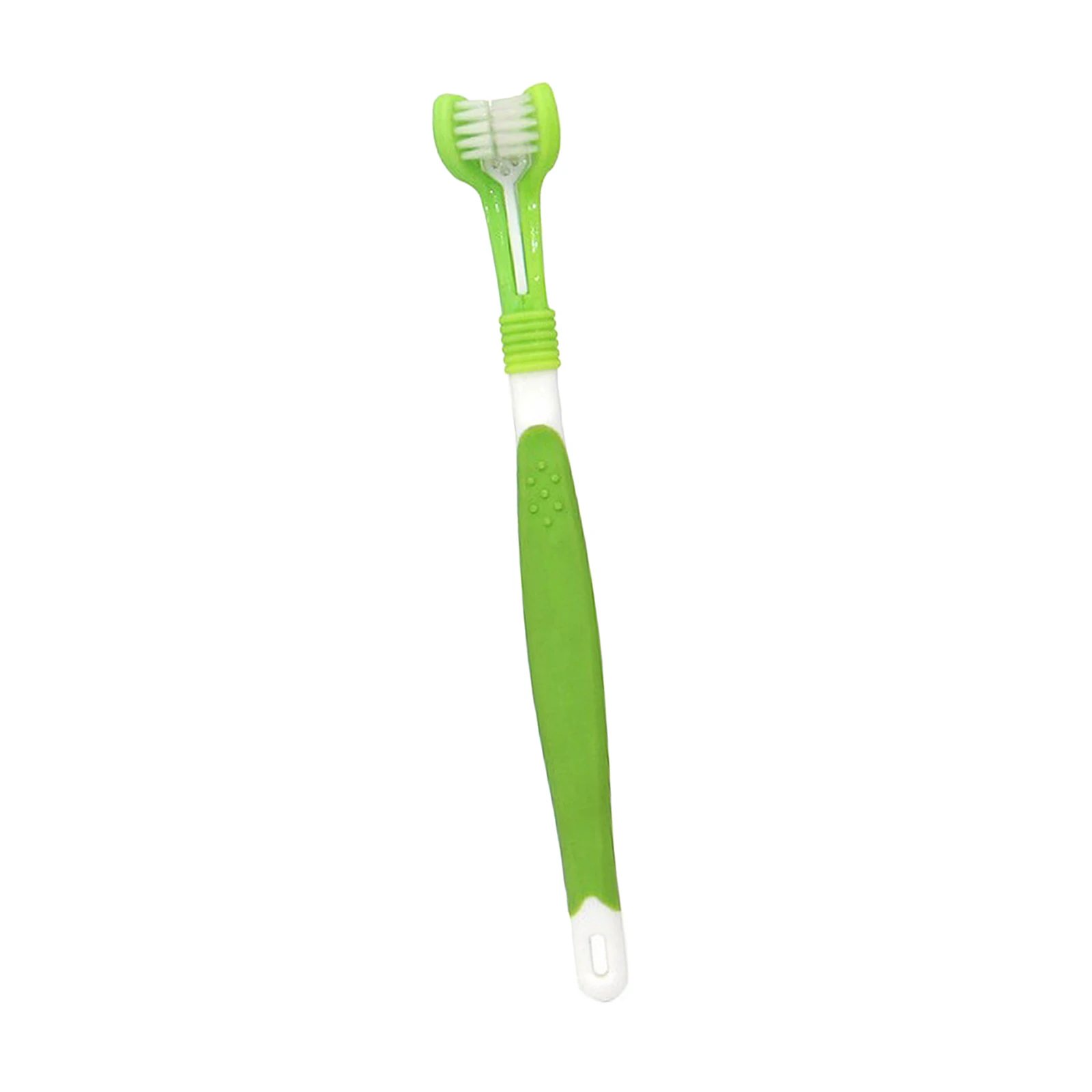 Pet  Care Triple Head Three-Head Pets Toothbrush for Dog Cat Safety Tooth Hygiene Brushes Oral Hygiene Teeth Care Addition