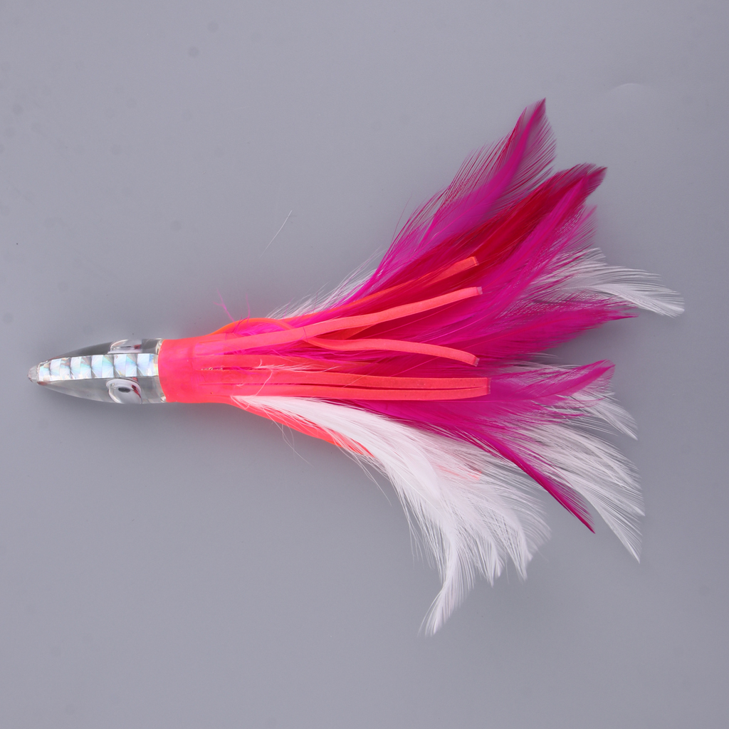 Squid Skirt Octopus Saltwater Fishing Soft Lure Baits for Tuna Marlin Wahoo