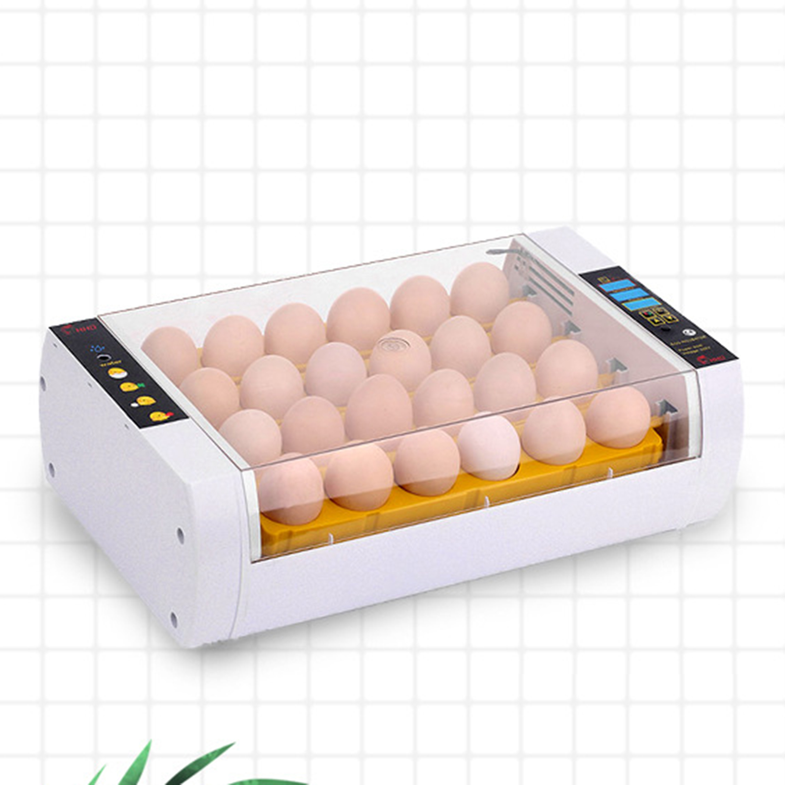 24 Digital Incubator Hatcher Automatic Egg Turning for Hatching Duck Goose
