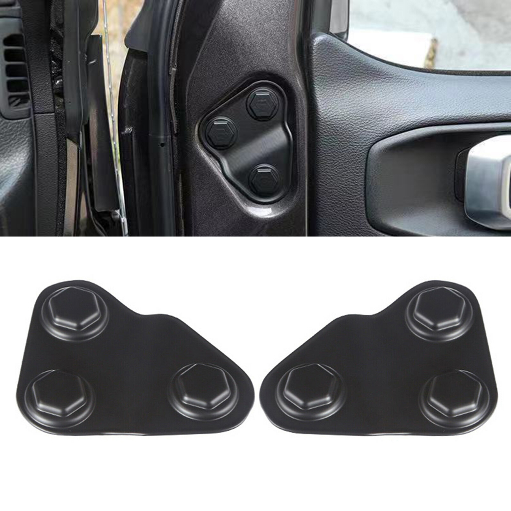 Car Door Lock Screw Protector Cover Cap for  Wrangler JL 2018-2020