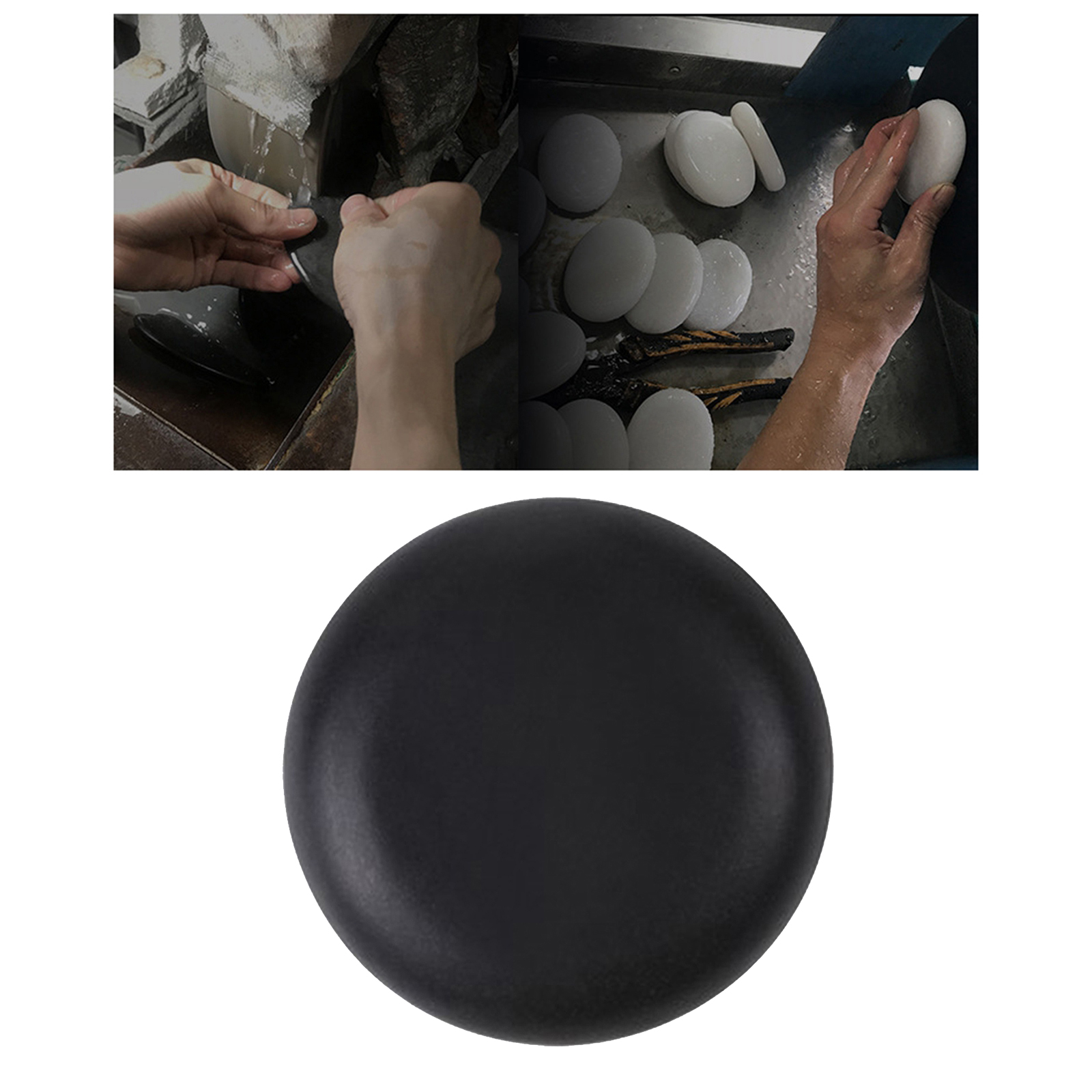  Hot Stone Massage Set Relieve Stress Back Pain Health Care Acupressure Basalt Stones for Healthcare Hot Spa Rock Stone 