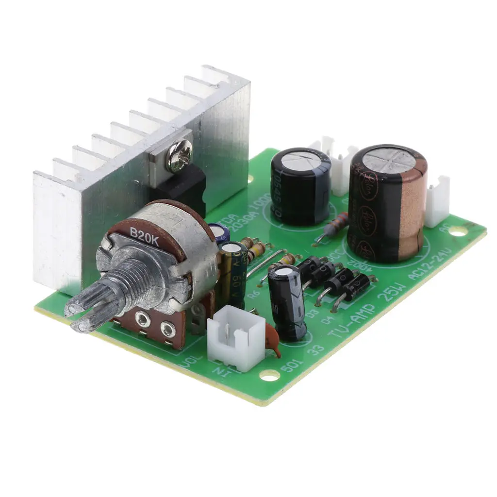 TDA2030 Mono Audio Power Amplifier Board DIY Module 20W  /DC 12V Board Power Amplifier Board Assembled Kit